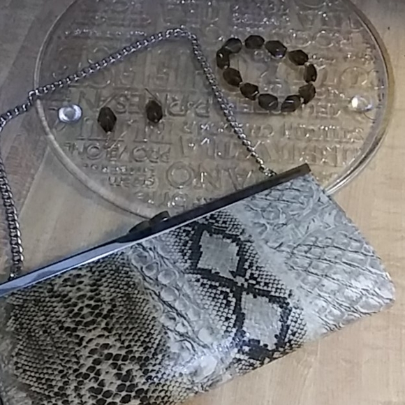 Purse with bracelet and matching earrings